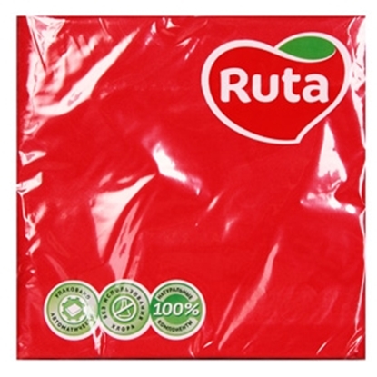 Attēls no Salvetes Ruta 33x33cm sarkanas
