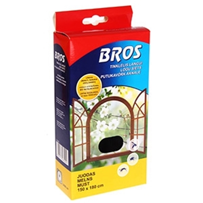 Attēls no Siets pret kukaiņiem Bros 150x180cm melns