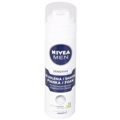 Attēls no Skūšanās putas Nivea Sensitive 200ml