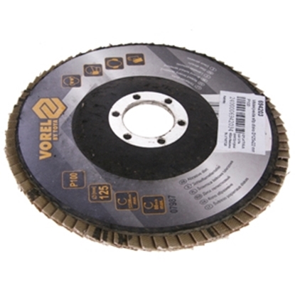 Picture of Slīpdisks 125x22mm P100, vēdekļveida