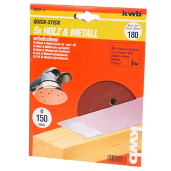 Picture of Slīpripas d150mm P180 6gab.