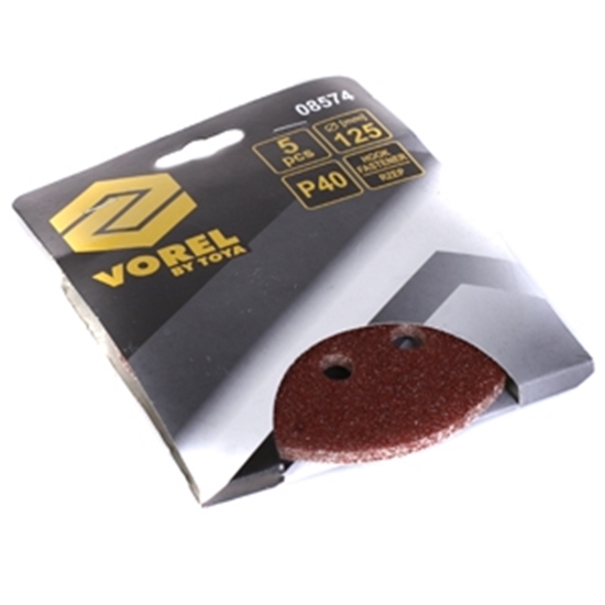 Picture of Slīpripu komplekts D125mm P40 5gab.