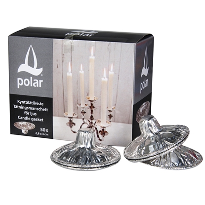 Изображение Svečturis Polar folija 50gab.