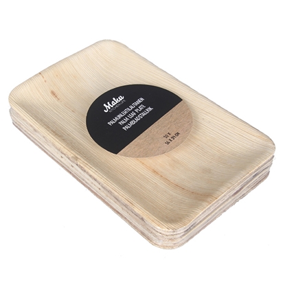 Picture of Šķīvis Palmu lapu MAKU 16x24cm 10gab