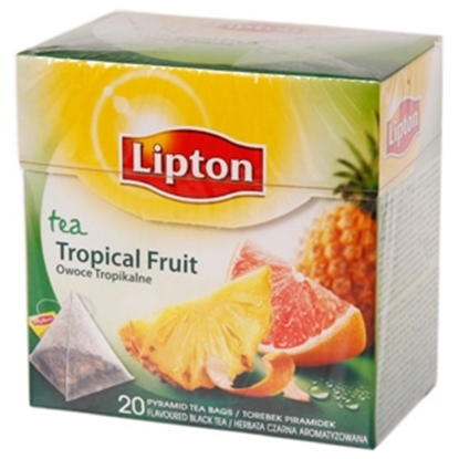 Изображение Tēja Lipton Piram.Tropical Fruit 20gab.