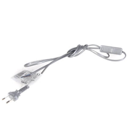 Attēls no Vads ar slēdzi 2x0,5 VS-1,9m sudraba