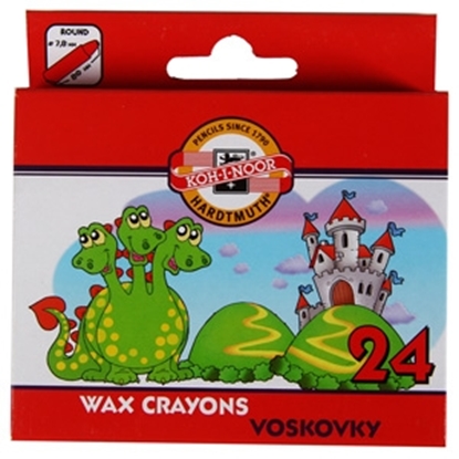 Изображение Vaska pasteļkrītiņi 24gab.