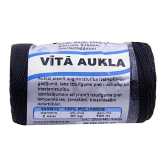 Picture of Vīta virve d2mm 100m