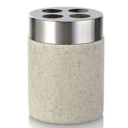 Picture of Zobu birstīšu turētājs''Stone'', bēšs