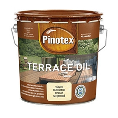 Picture of Aizs.eļļa Pinotex Terrace Oil 3l  bezkrāsaina