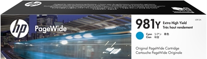 Attēls no HP 981Y Extra High Yield Cyan Original PageWide Cartridge