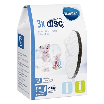 Attēls no Water Filter Discs Brita MicroDisc 3 pc(s)
