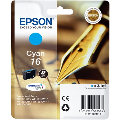 Attēls no Epson Pen and crossword Singlepack Cyan 16 DURABrite Ultra Ink
