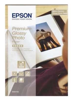 Picture of Epson Premium Glossy Photo Paper - 10x15cm - 40 Sheets