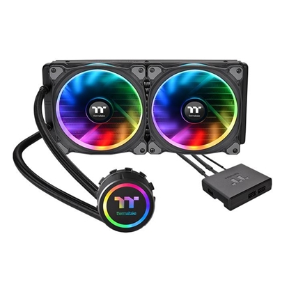 Attēls no Chłodzenie CPU Floe Riing RGB 280 TT Premium Edition (280mm, miedź) zestaw - RGB 