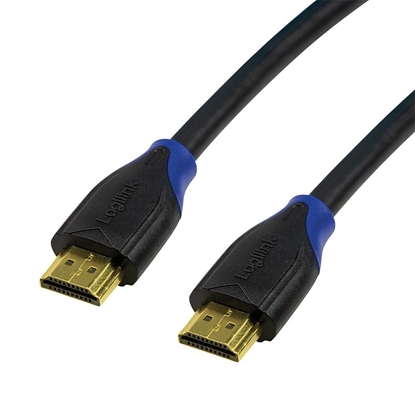 Изображение Logilink HDMI-Kabel Ethernet High Speed, 4K2K/60Hz,2.00m sw. bulk