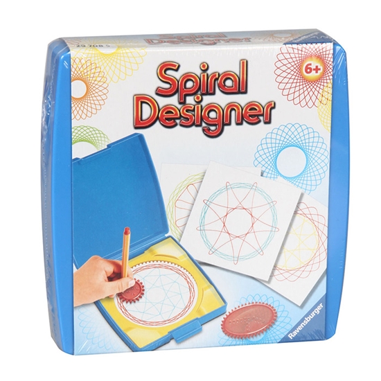 Изображение Mandala kastītē Mini Spiral zila Ravensburg