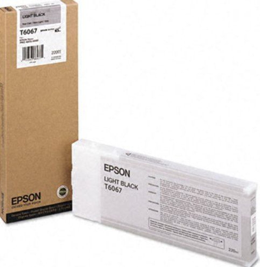 Изображение Epson ink cartridge light black T 606 220 ml T 6067