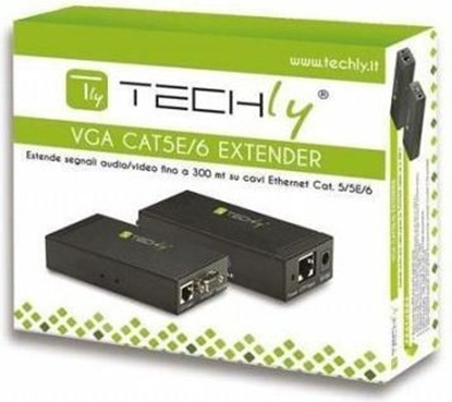 Picture of Extender VGA po kablu Cat5e/6 do 300m z audio 