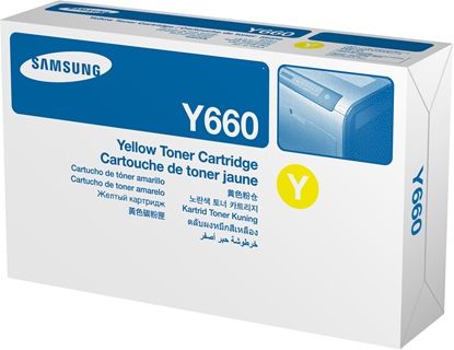 Изображение Samsung CLP-Y660B High Yield Yellow toner cartridge 1 pc(s) Original