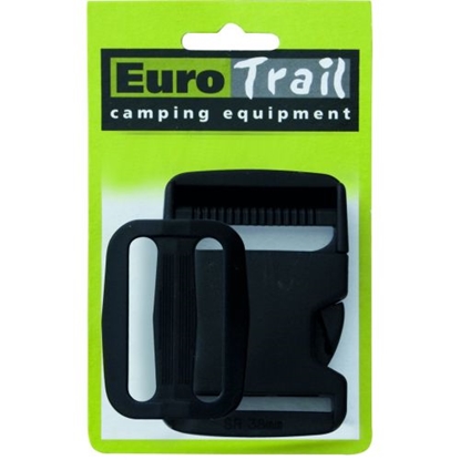 Picture of EUROTRAIL Side Release Buckle 50 mm / Melna / 50 mm