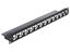 Picture of Delock 19 Keystone Patch Panel 24 Port staggered black