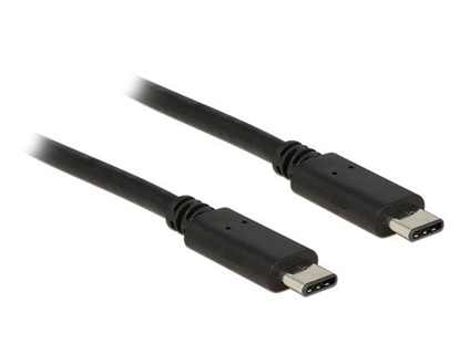 Изображение Delock Cable USB Type-C™ 2.0 male  USB Type-C™ 2.0 male 1 m black