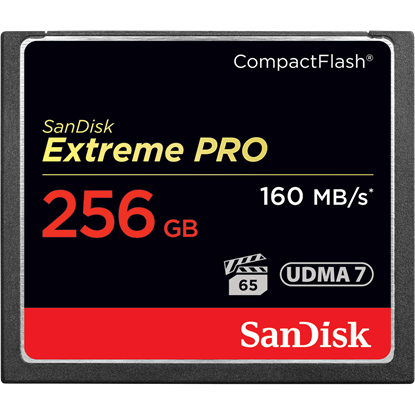 Attēls no SanDisk Extreme Pro CF     256GB 160MB/s         SDCFXPS-256G-X46