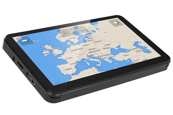 Picture of Satellite Navigation Peiying PY-GPS7013 with a map