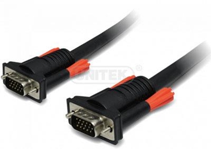 Attēls no UNITEK Y-C503 VGA cable 1.5 m VGA (D-Sub) Black