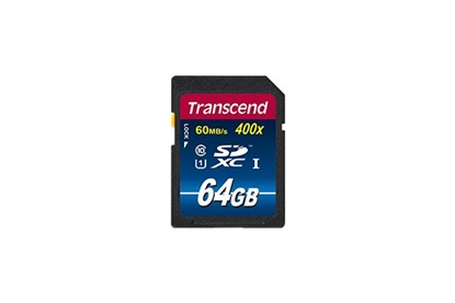 Attēls no Transcend SDXC              64GB Class 10 UHS-I 400x Premium