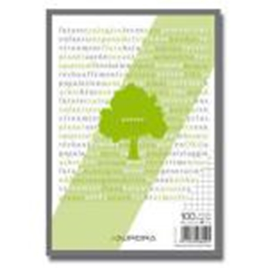 Picture of Bloknots A5/100 lapas rūtiņu no pārstrādāta papīra Aurora