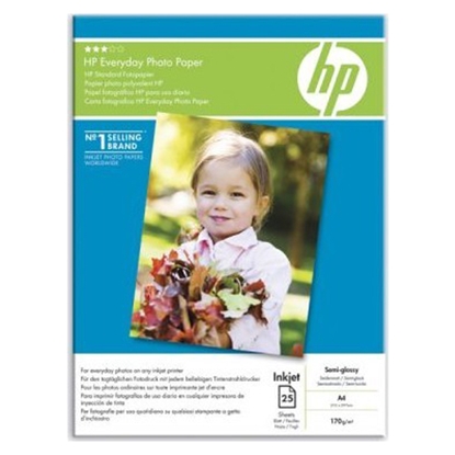 Picture of HP Fotopapier, glossy A 4 200 g, 25 Sheets Q 5451 A