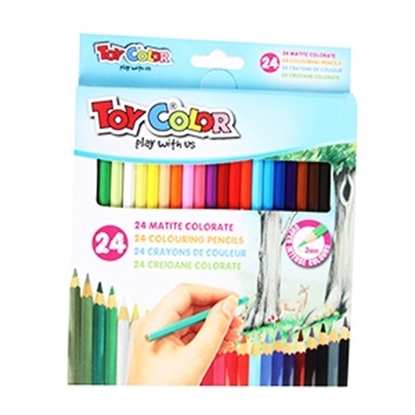 Изображение Krāsu zīmuļi ToyColor 24-krāsas