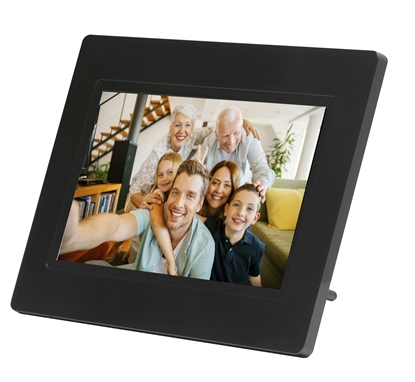 Attēls no Denver PFF-710BLACK digital photo frame 17.8 cm (7") Touchscreen Wi-Fi Black
