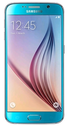 Изображение Samsung G920FD Galaxy S6 Duos blue 32gb USED bez 3,4G tikai 2G