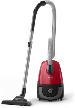 Attēls no Philips PowerGo Vacuum cleaner with bag FC8243/09 Allergy, Sporty Red, power control