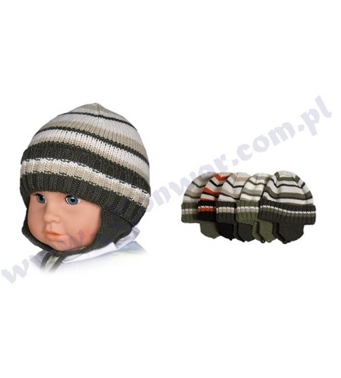 Picture of 42-44 cm bērnu cepure zēniem P-CZ-106E dažādas krāsas