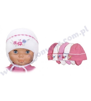 Picture of 44-48 cm bērnu cepure meitenēm P-CZ-295 dažādas krāsas