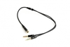 Picture of Gembird 2 x 3.5mm Combo Male - 3.5mm Mic/Audio Metal