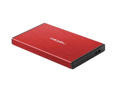 Picture of Kieszeń zewnętrzna HDD/SSD Sata Rhino Go 2,5 USB 3.0 czerwona