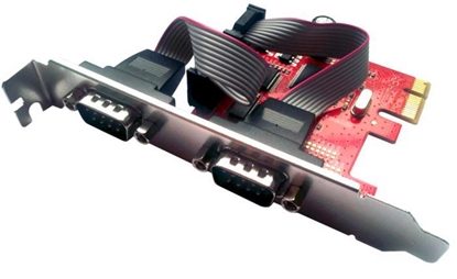 Изображение Kontroler PCI-E - 2x RS232 , Y-7504 