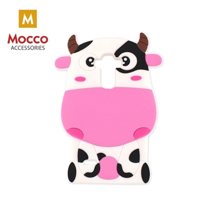 Picture of Mocco 3D Cow Silikone Back Case For Mobile Phone iPhone 6 / 6S Pink