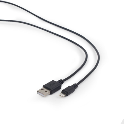 Изображение Gembird USB Male - Apple Lightning Male 3m Black