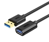 Изображение Kabel USB Unitek USB-A - USB-A 1.5 m Czarny (Y-C458GBK)