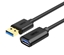 Attēls no Kabel USB Unitek USB-A - USB-A 1.5 m Czarny (Y-C458GBK)