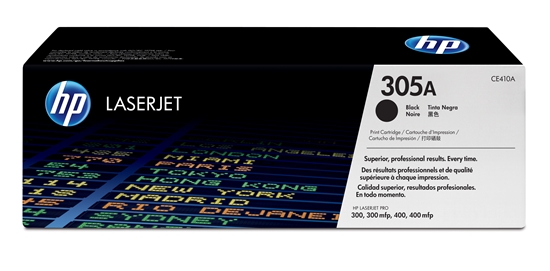Picture of HP Toner CE 410 A black No. 305 A