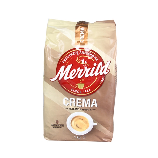 Изображение Kafija pupiņas Merrild Crema 1kg