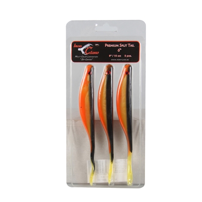 Obrazek Gumijas zivis Iron Claw Premium Split tail