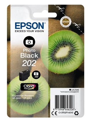 Attēls no Epson ink cartridge photo black Claria Premium 202        T 02F1